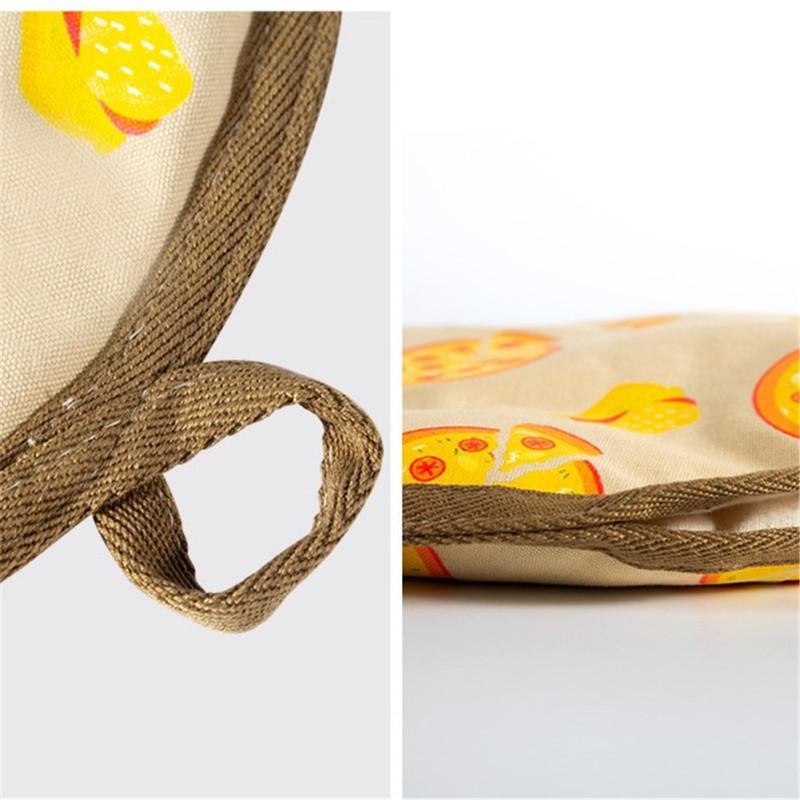 hot! Tortilla Insulation Bag Portable Cloth Cotton Home Food Heat Resistant Printed Warmer Pouch