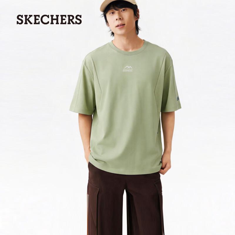 Skechers Унисекс водонепроницаемая футболка с коротким рукавом для защиты от солнца P226U007