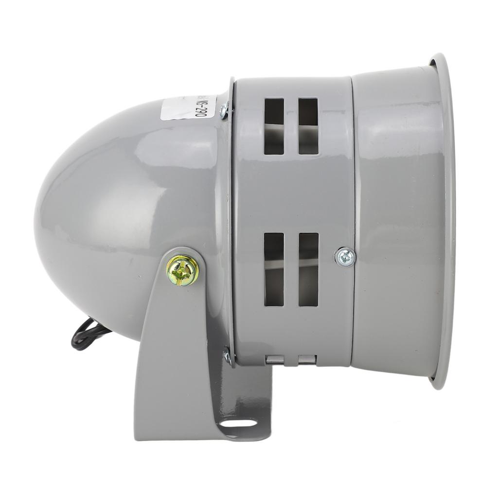 Промышленный аварийный зуммер Сирена с моторным приводом 120 дБ 40 Вт Корпус из серого чугуна Пожарный горн Электронный компонент