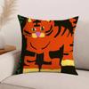 G-Ga-Ae Cartoon Jungle animal cute Pillow Case Office Cushions Suitable For Sofa Car Bedroom Decorative Cushion Cover