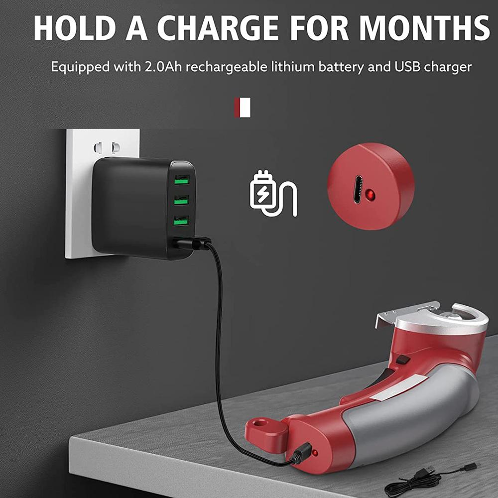 2000mAh Portable Cordless Electric Round Scissors Electric Scissors Shear Cloth Cutter Fabric Cutting Machine Kit Cutting Tool