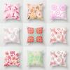 Creative Flower Pattern Pillowcase Car Ornaments Office Living Room Home Pillowcase