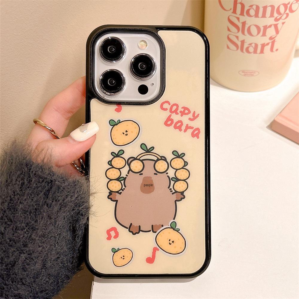 Иллюстрированный чехол с магнитным держателем для телефона Apple iPhone 15, подходит для iPhone 11/12/13 Pro Max. Разработан, чтобы быть мягким и защищать.