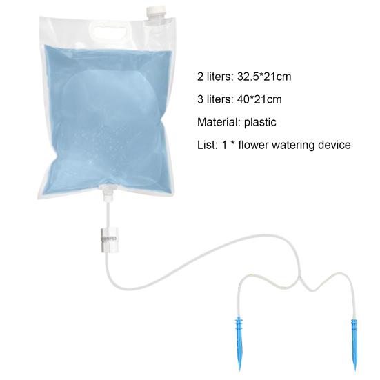 Капельный полив мешок большой емкости регулируемая скорость трудосберегающий многоразовый легко наполняемый вода цветы пластиковый садовый самополивающийся мешок
