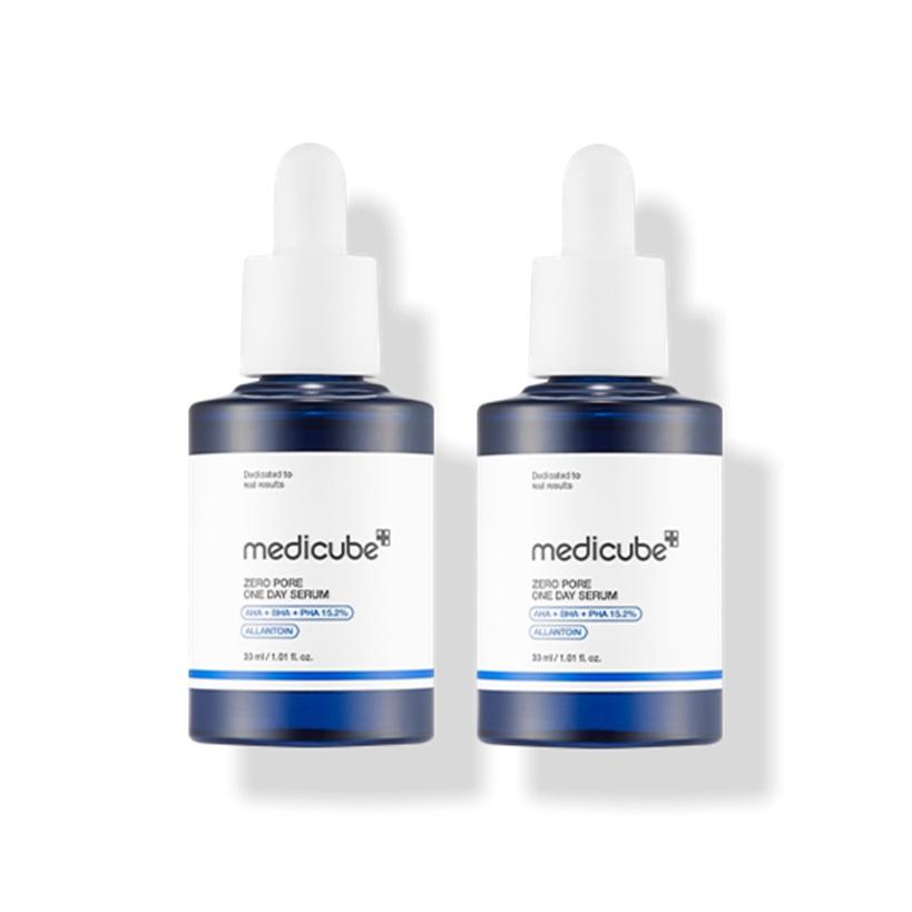 MEDICUBE Zero Pore One Day Serum Aesthetic-Grade Pore Tightening & Smoothing Serum 1+1 Set