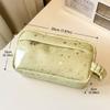 Portable Pen Bag Large Capacity Stationery Bag Kawaii Pencil Case  Students