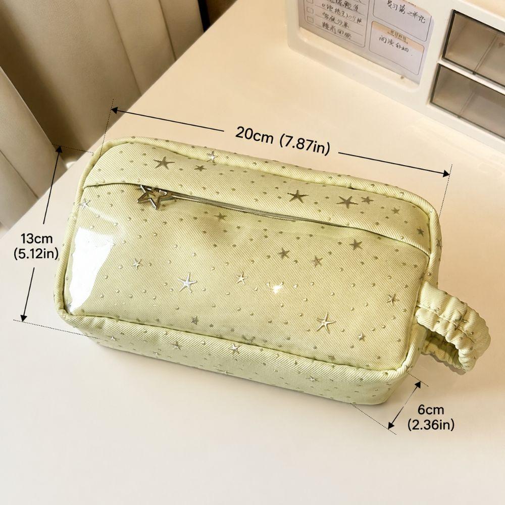 Portable Pen Bag Large Capacity Stationery Bag Kawaii Pencil Case Students