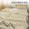 Cotton Lotus Leaf Edge Wrinkled Yarn Soybean Fiber Washable Summer Cool Quilt