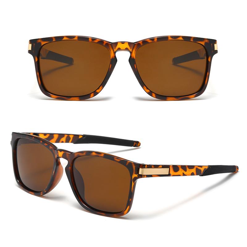 Polarized Square Sunglasses for Men UV400 Protection Lightweight Frame Ideal for Driving, Fishing & Outdoor Sports