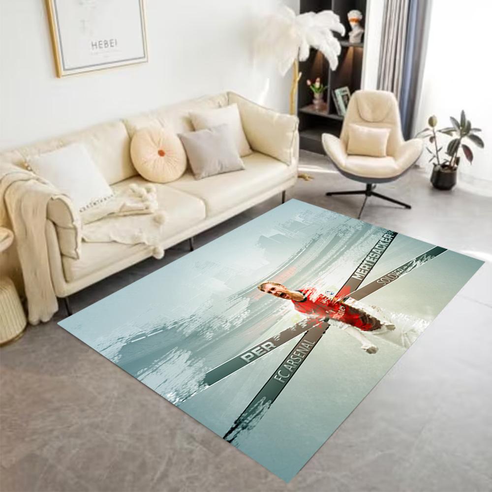 Player Celebrates Victory Moment Floor Mat Perfect for Living Rooms Outdoor Dormitory Kitchen Anti-slip Rug Decorate Offices