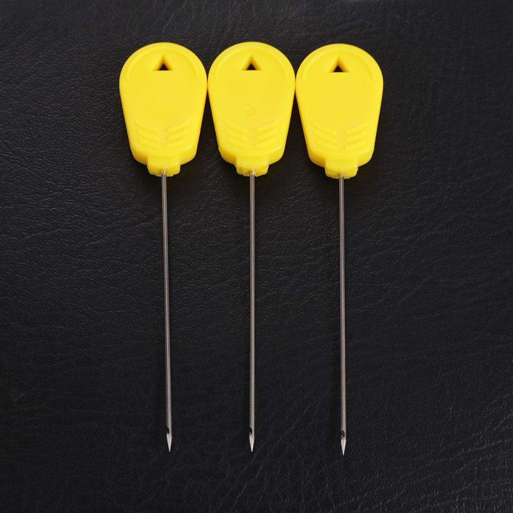 3pcs Hook Drill Carp Fishing Tools Kit Boilie Bait Pins Rigging Baiting Needles Fishing Lure Baits