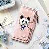 Cute Panda Print Long Wallet Fashion Multi Slot Portable Card Holder Casual Purse