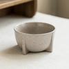 Рекомендуемые места Трехногая миска Бытовая керамическая миска для риса Маленькая миска Миска для холодных блюд Ресторанная посуда Креативная десертная миска