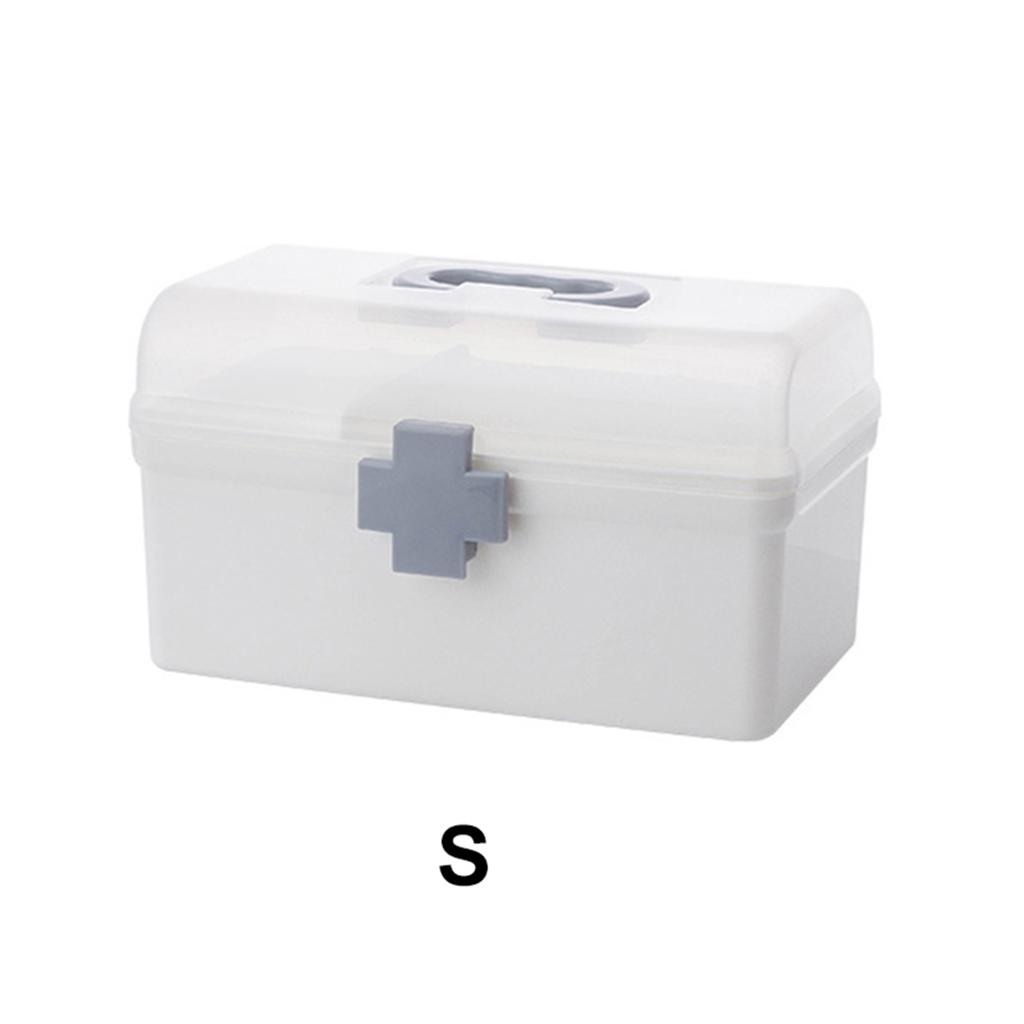 3/2 Layer First Aid Kit Box Storage Camping Fa Children's Fa Small Size for Car Home Fa Emergency Tool Set