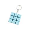 Stress Relief Fidget Button Keychain Pendant Bag Key Decor Unique Fidget Clicker Toy  Sensory Play