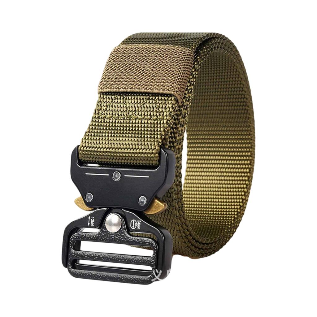 Alloy Buckle Belt – Men’s Multi-Purpose Military Sports Belt, Adjustable Outdoor, Hiking, , EDC Waist Belt