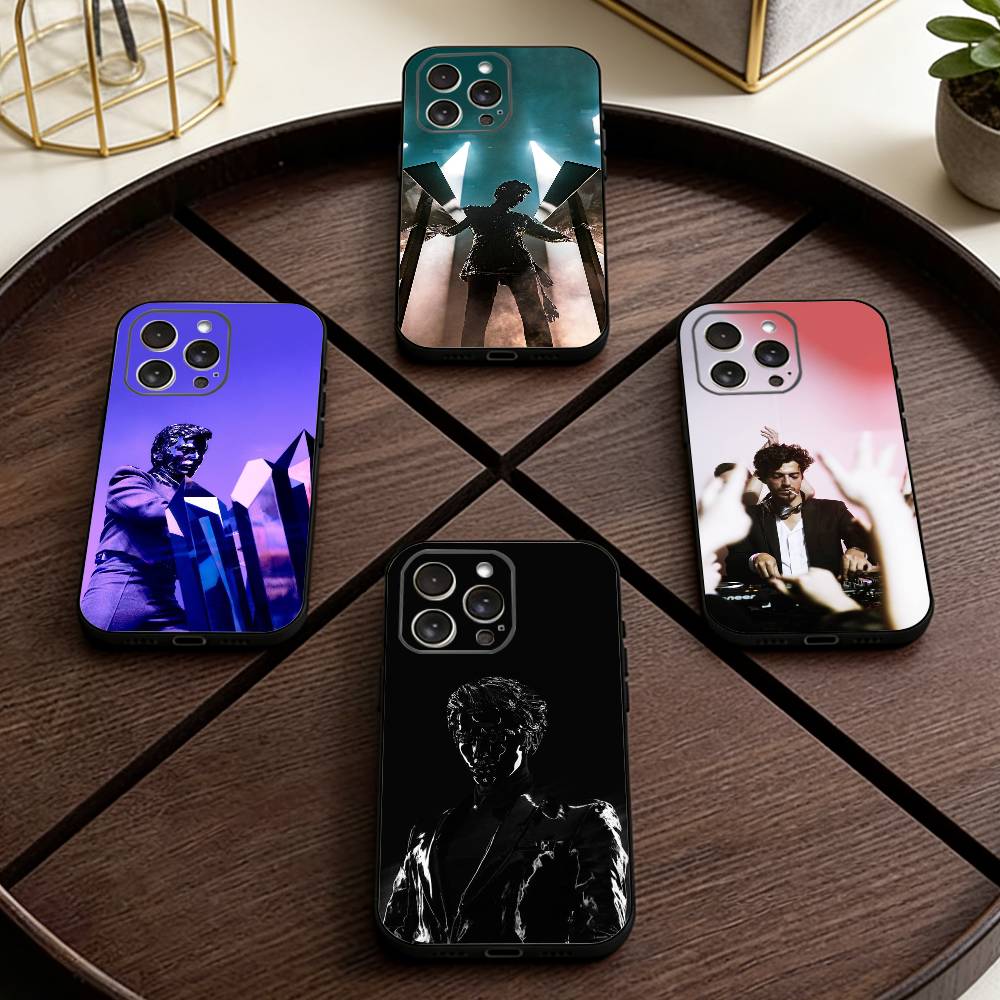 Чехол для телефона Gesaffelstein для iPhone 17,16,15,14,13,12,11 Plus,Pro Max,XS, Мягкий силиконовый черный чехол