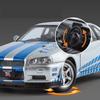 2024 1/24 Nissan Skyline GTR R34 JDM FDJ 35GT-RR Silvia S15 LBWK гоночный автомобиль литой металлический ралли миниатюрный подарок для мальчика коллекция