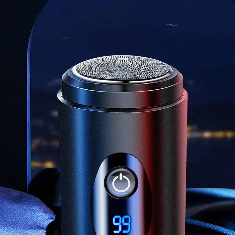 Мини Электробритва Портативная Мощная Бритва Шторм для Мужчин Женщин USB Перезаряжаемая Батарея Индикатор Питания Триммер для Волос на Теле