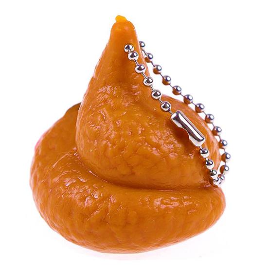 Anti-stress Tongue Out Poop Toy Universal Finger High Elasticity Tricky Squeeze Prank