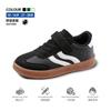 Детские повседневные кроссовки для мальчиков и девочек, низкие, с резиновой подошвой, дышащие, из синтетической кожи, на липучках