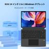 KUU 2 в 1 N100 Windows11 Pro Ноутбук 16 ГБ ROM SSD дюймовый планшетный ПК Разрешение 1920x1200 IPS Дисплей WIFI6 Bluetooth Полный HDMI Планшетный ПК Планшет,