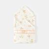 Newborn Pure Cotton Blanket - Lightweight Spring/Autumn Swaddle Quilt