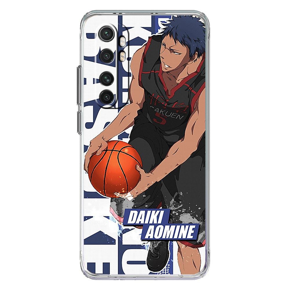 Kuroko No Basuke Anime Phone Case For Xiaomi Poco X3 NFC F3 M3 GT M4 Mi 11 Lite 5G Ultra 11T 11X 12 Pro 11i 12X Soft Clear Cover