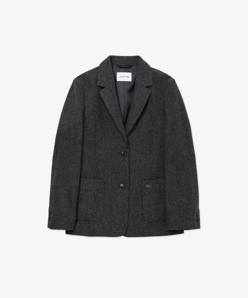 LACOSTE Women'S Wool Blended Jacket Bf722E-56N El6