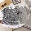 Baby Boy Summer Polo Shirt Shorts Set With Cottonlike Fabric For Toddler Playwear