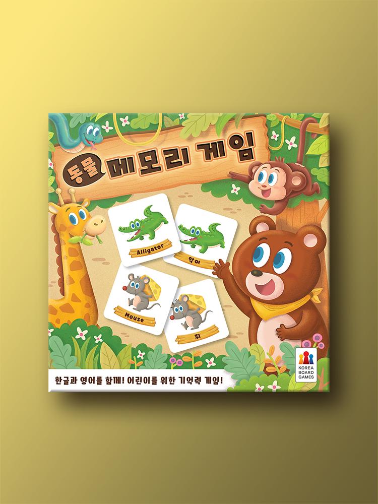 Настольная игра «Память: Животные»