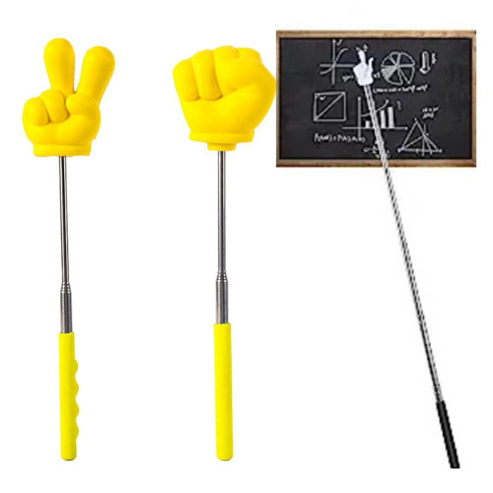 Stainless Steel Classroom Finger Pointer Macarons Whiteboard Guide Indicator  For Classroom