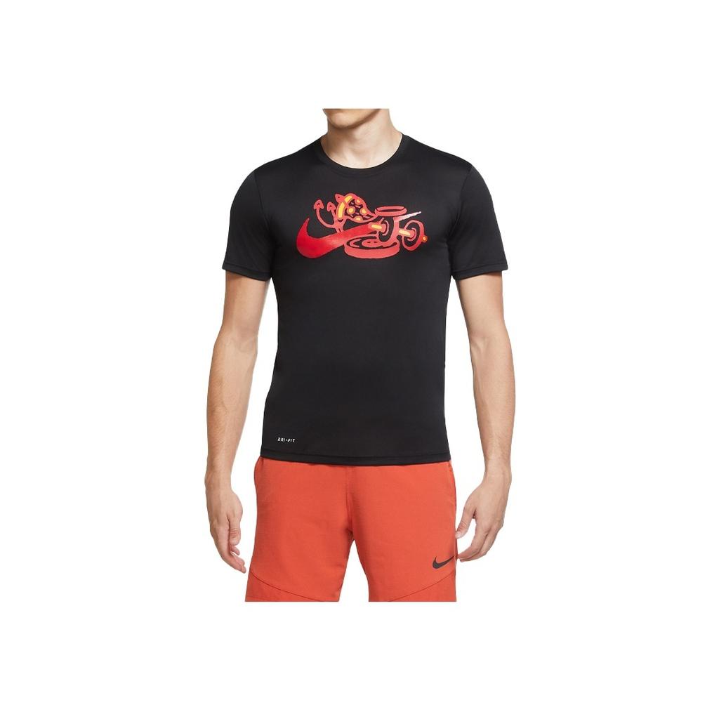 Nike Мужская тренировочная футболка с короткими рукавами Dri-FIT Legend, черные CU8489-010