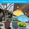 Adjustable Plant Shade Canopy Umbrella for Outdoor Plants Height Sun Unique Design Sunshade 50cm Diameter Sunlight Blocking Garden Beds Potted