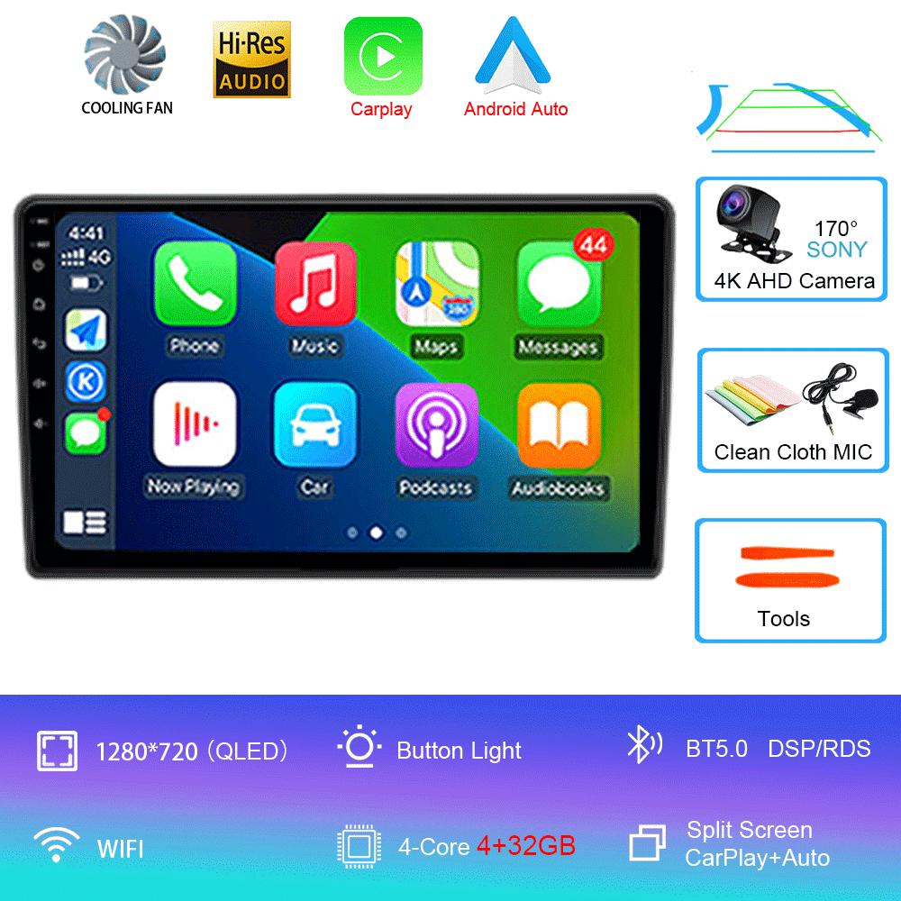 Для Volkswagen VW Golf 4 IV Jetta MK4 Classics Car Radio Android 14 Multimedia Player Carplay GPS Android Auto Stereo DSP 2 Din