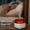 200ml Volcano Air Humidifier Desktop Electric USB Humidificadore Water Mist Essential Oil Aroma Diffuser with Colorful Lighting