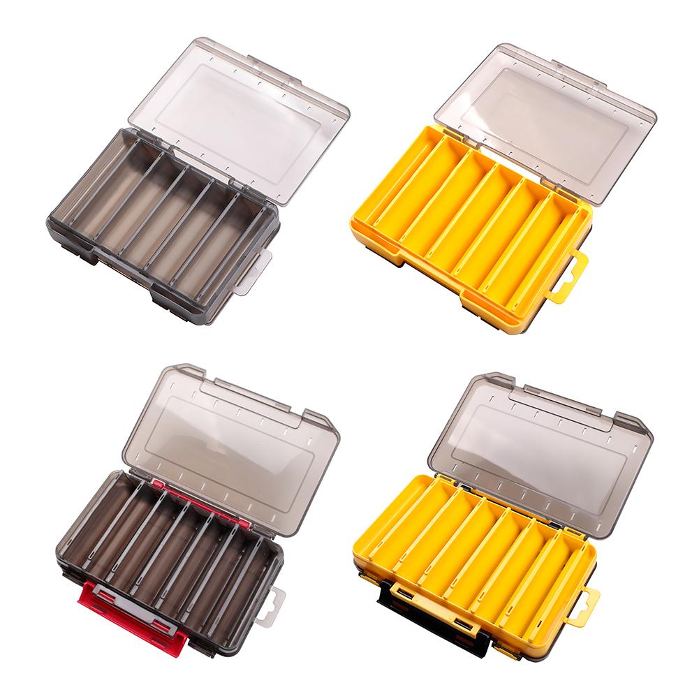 MY# Fishing Lure Box Double Side Artificial Bait Case Organizer Lure Fishing Tac