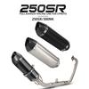 Выхлопная система Yoshimura R77 для CFMOTO 250NK и 250SR, версия для трека, модификация