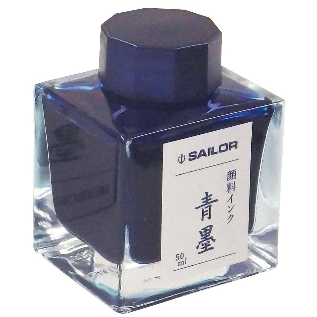 Перьевая ручка Sailor Пигментные чернила в бутылке 50 мл Сине-черные 13-2002-242