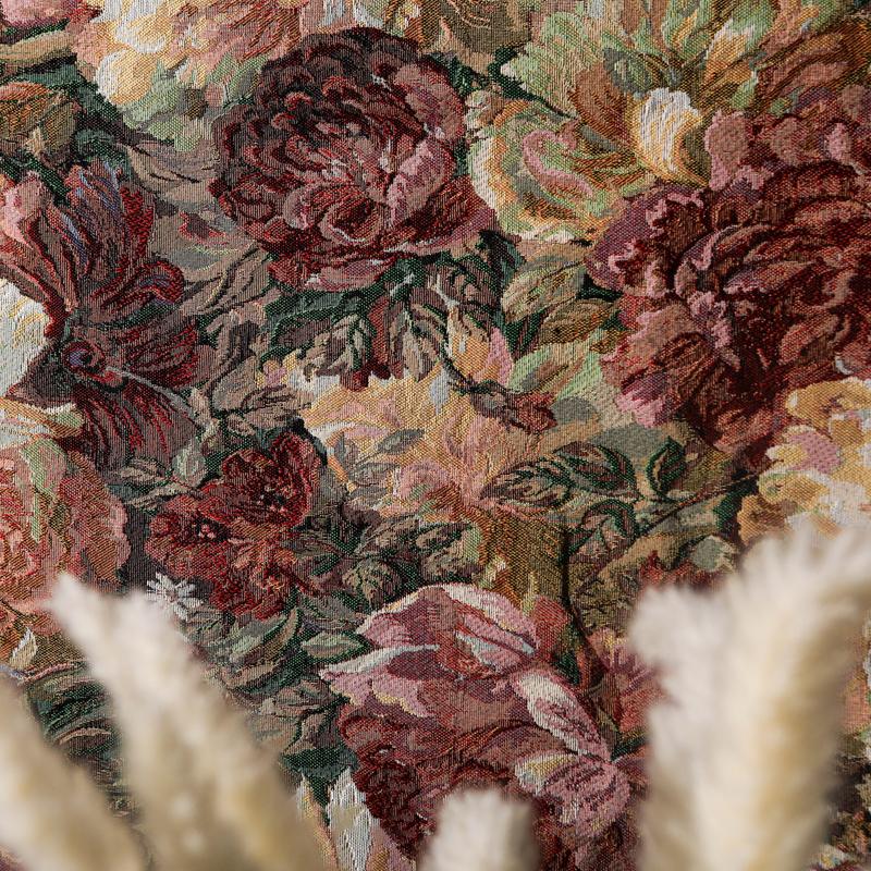 50*150 см ретро литературный подсолнух жаккардовые художественные ткани для самостоятельного шитья скатерти платья одежды фон декор лоскутное полотно