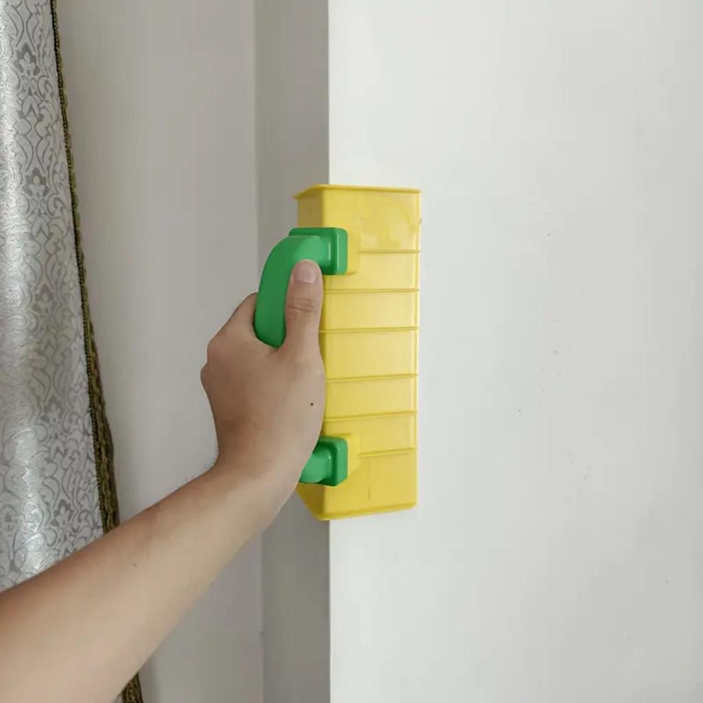 2pcs Wall Corner Smoothing Tool Plastic Inner And Outer Corner Handheld Plaster Gypsum Seam Tool Suitable For DIY And Use, I