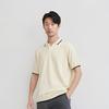 Uniqlo Мужская поло-рубашка JW Anderson, цветные блоки, мужская одежда, бежевый 464858-30