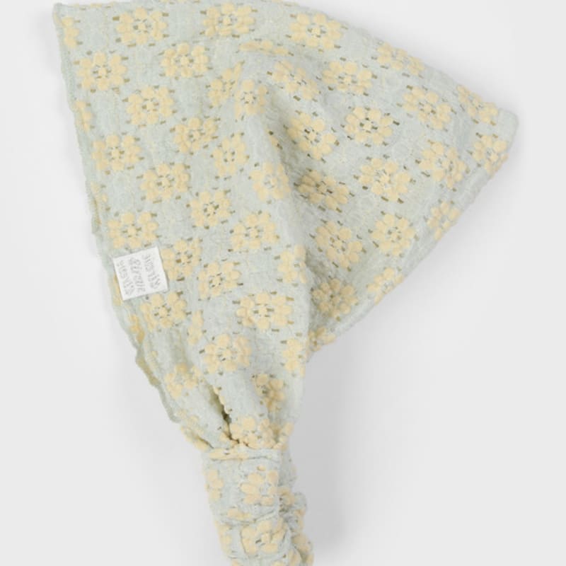 Eireve ЦВЕТОЧНОЕ КРУЖЕВО ДВУСТОРОННЯЯ БАНДАНА-ОБОДОК (МЯТНАЯ СМЕСЬ)