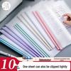 Папки-регистраторы формата А4 цвета Моранди (10-Pack)