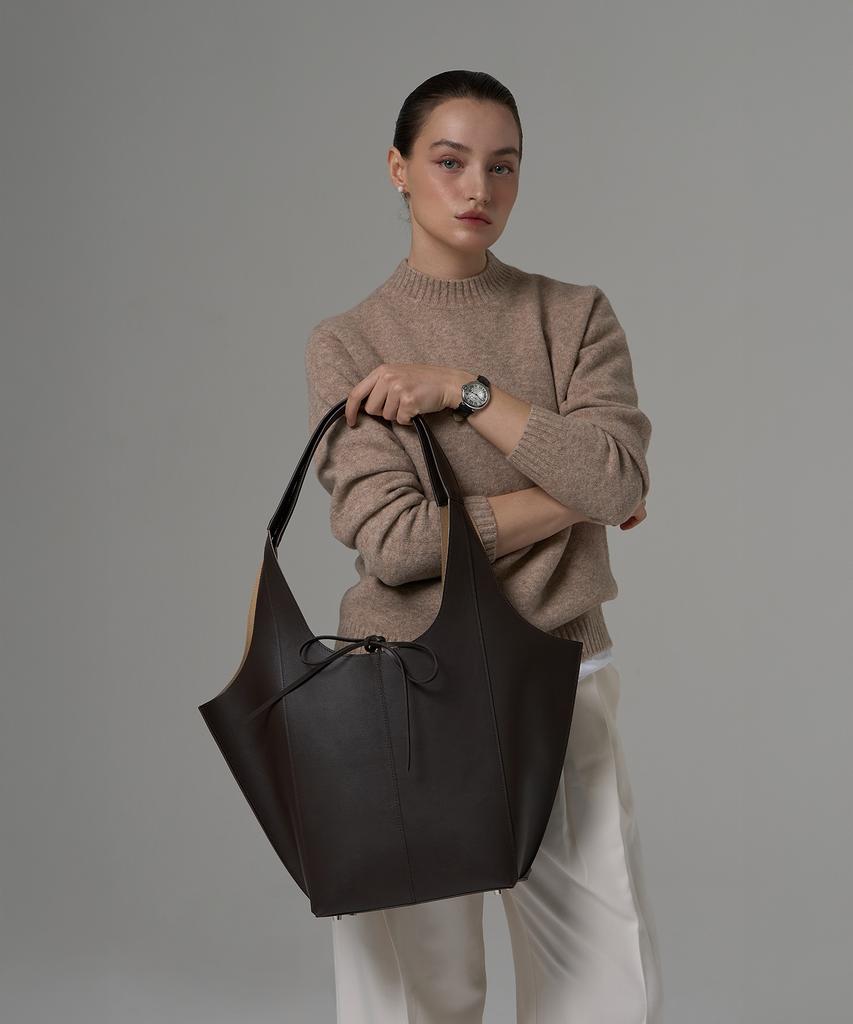 Zema Élever Le Quotidien Onnete Tote Bag L - Espresso Brown (Onnete Tote Bag L)