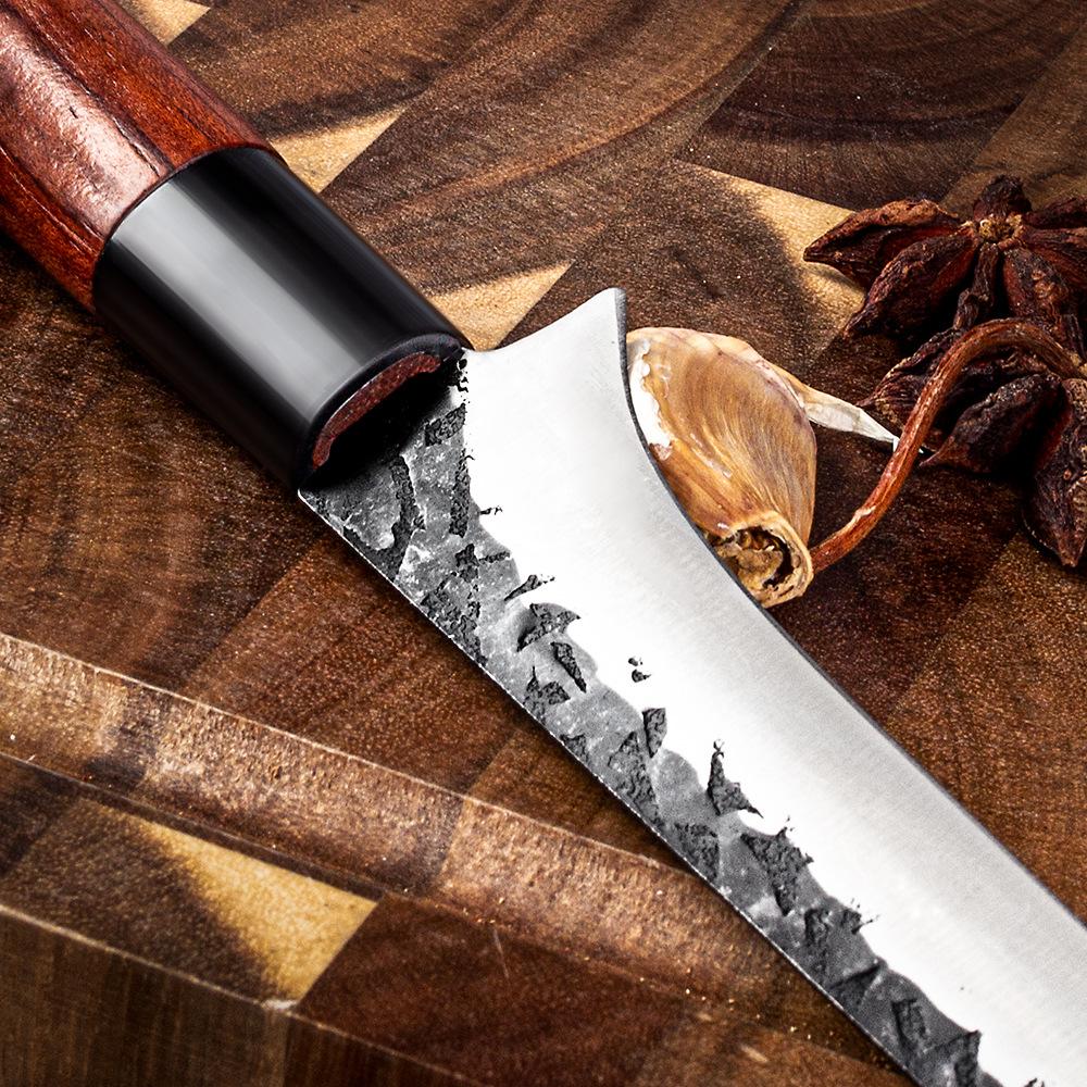 Кухонный нож из нержавеющей стали, скульптурный нож, ножи для филе, нож для обвалки, нож для резки овощей