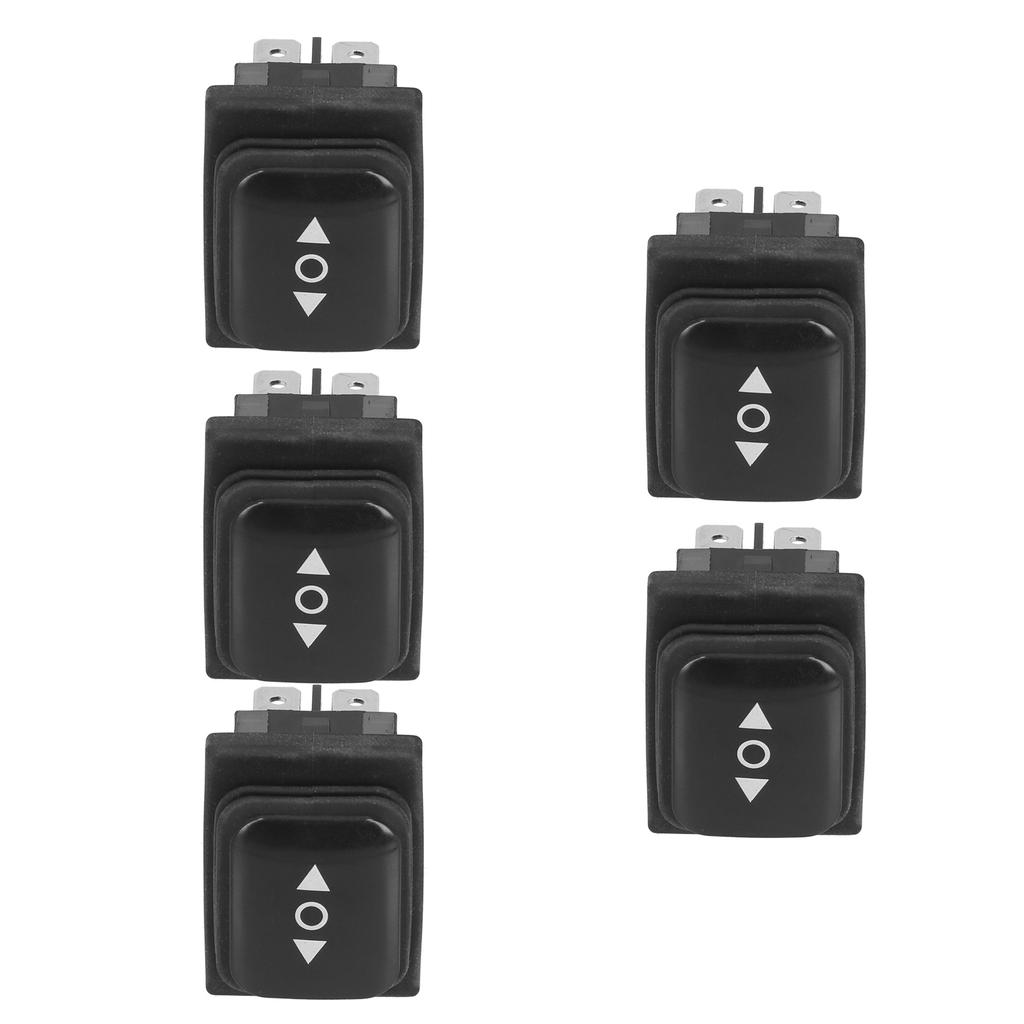 5 шт. Кулисный переключатель Тип лодочки Водонепроницаемый 6 контактов 3 положения Двусторонний возврат AC125VAC250V