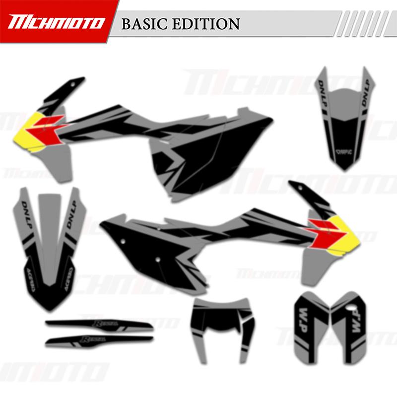 MCHMFG Для KTM SX SXF 2007-2025 EXC XCW 2008-2026 Командные Графические Наборы Наклеек для Мотоциклов