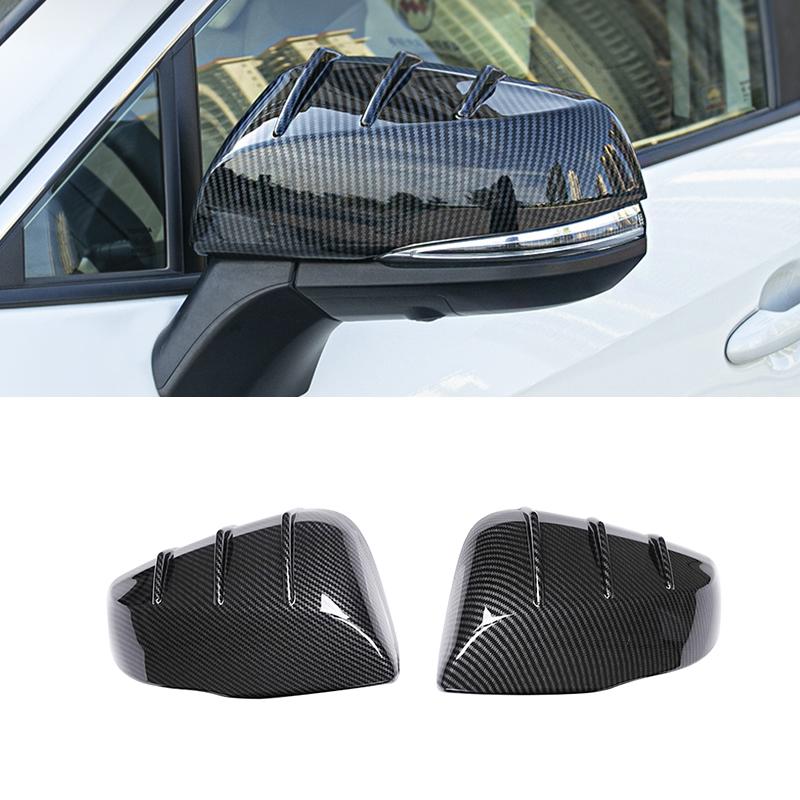 Для Toyota RAV4 XA50 2019 2020 2021 2022 2023 2024 ABS автомобильный зеркальный кожух заднего вида крышка корпуса боковое зеркало двери