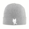 Dandadan Turbo Cat Glizzy Вязаная Шапка для Женщин Мужчин Шапки Осенние Зимние Шапки Крутая Аниме Манга Теплая Шапка-Дыня